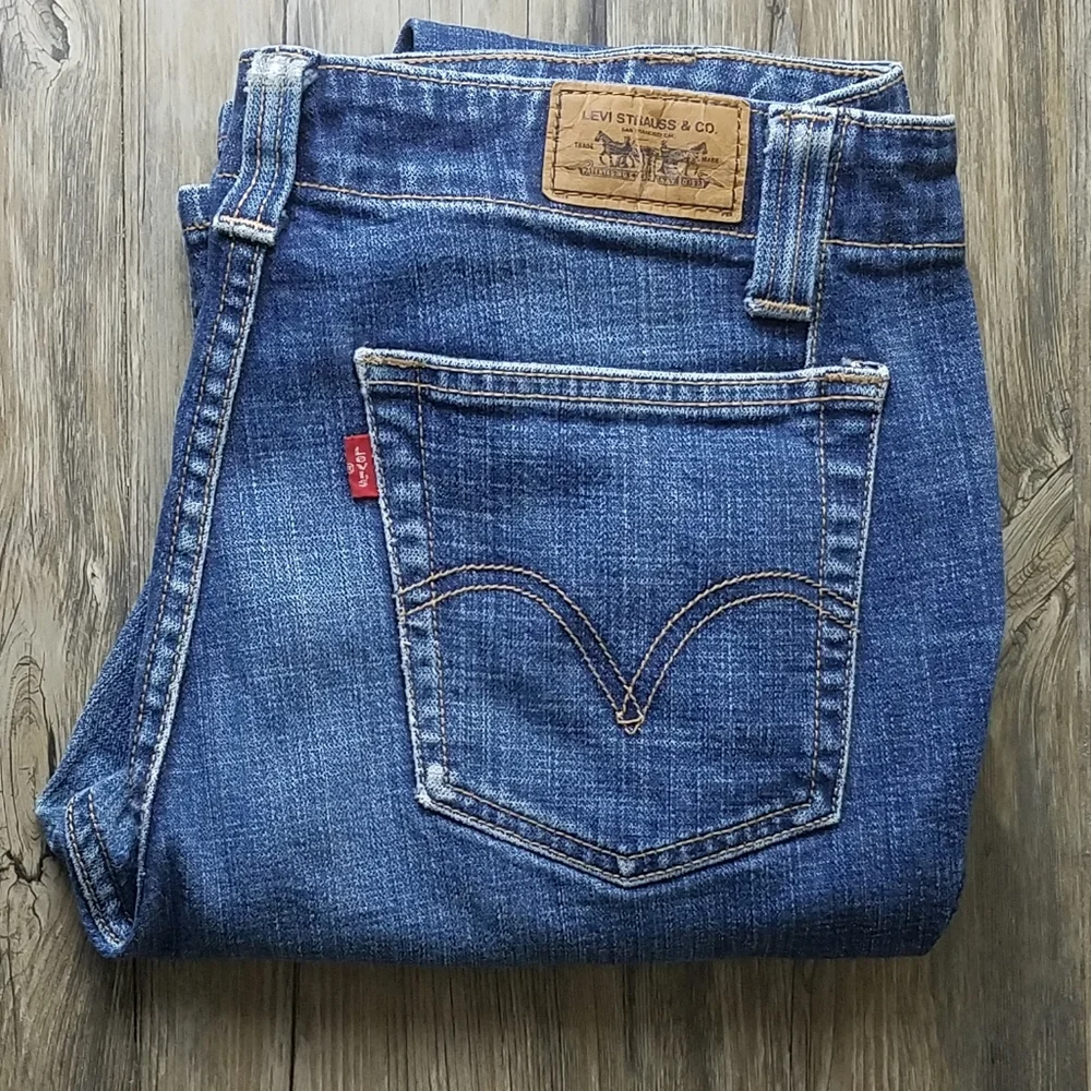 Levi's Vintage 525 Bootcut Jeans Sz 12 - Picture 2 of 4